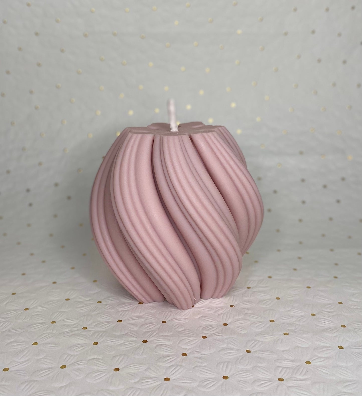 Swirl Candle | Wave Candle | Flame Candle | Wave Candle | Vegan